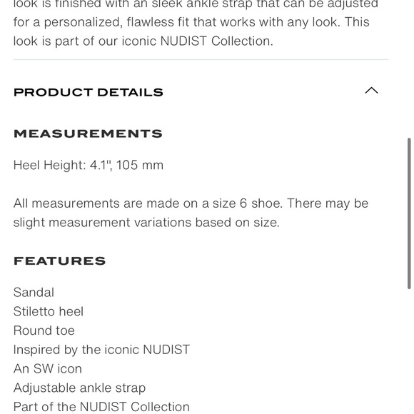 Stuart Weitzman nudistsong Bambina Nappa heeled sandals NWT - Picture 9 of 9